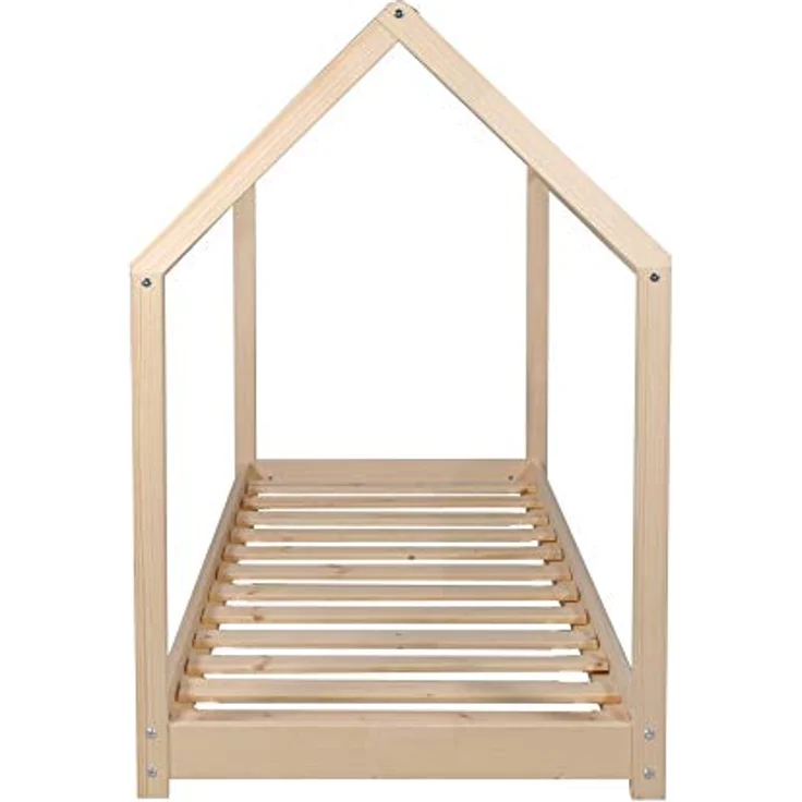 WEBER INDUSTRIES Zeltbett Panda 70x140 cm + 1 Lattenrost, Naturel – Bild 5