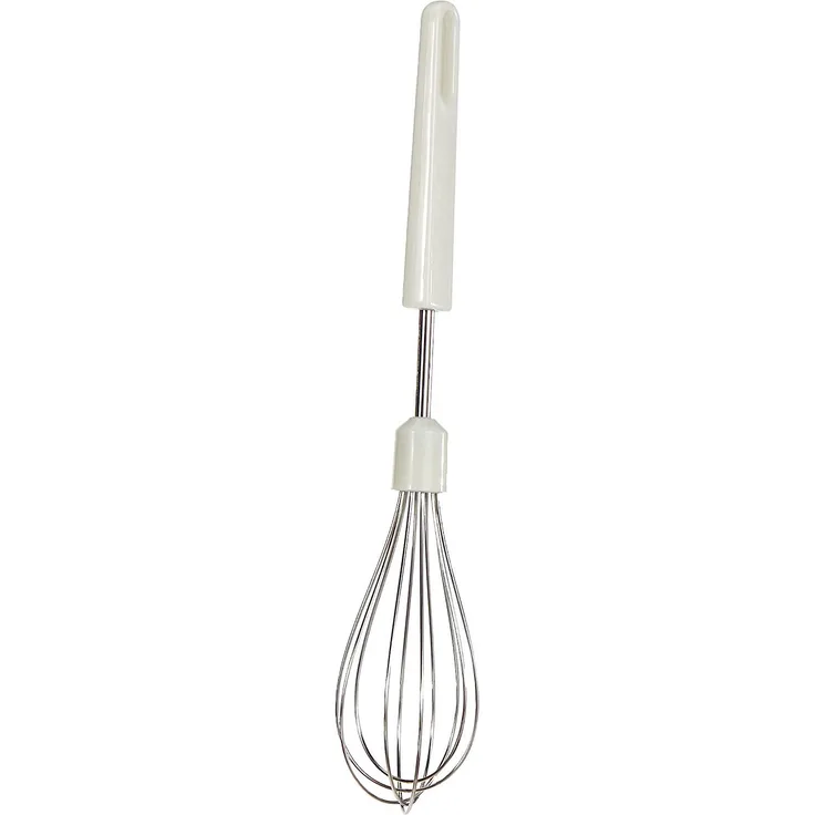 metaltex Schneebesen 20 cm weiß/ silberfarben