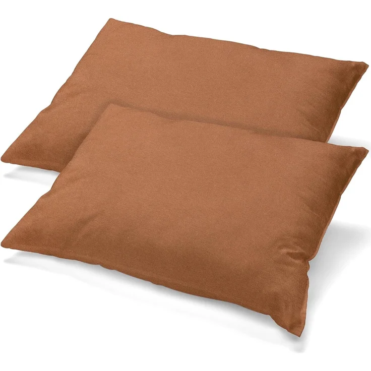 aqua-textil Kissenbezüge Classic Line Kissenbezüge Kissenhüllen 2er Set 40x60cm schokobraun – Bild 1