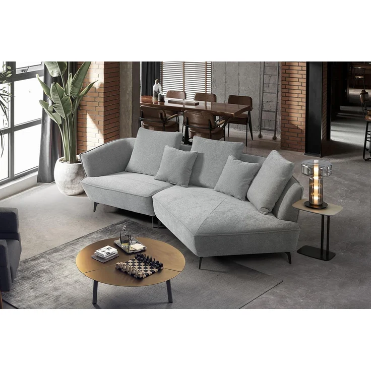 KAWOLA Sofa GARBO, Designsofa, rechts od. links offen, versch. Farben – Bild 2