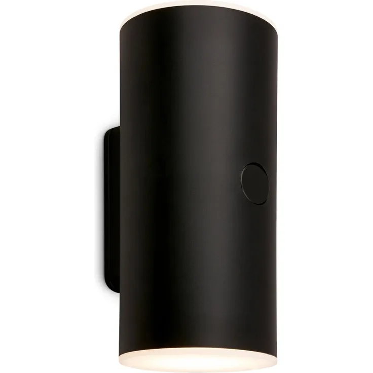 Briloner LED Akku-Außenwandleuchte Lima 6W schwarz dimmbar warmweiß