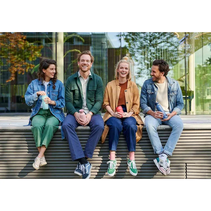 Mepal 'Ellipse' Thermobecher, Edelstahl, nordic denim, 375 ml – Bild 7