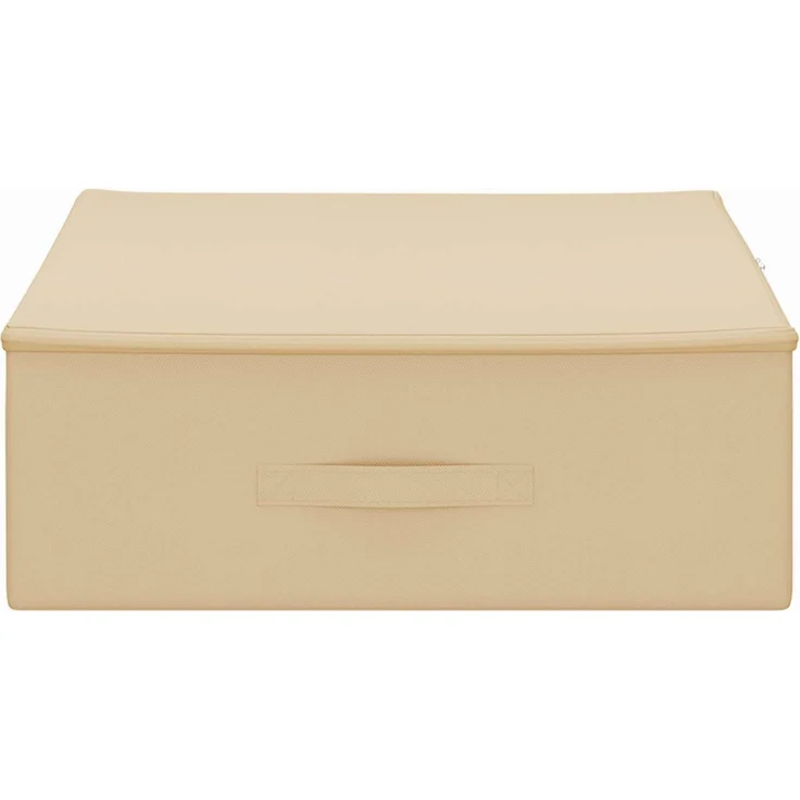 vidaXL Aufbewahrungsbox 6 stk. Vliesstoff 90 x 48 x 15 cm 64,8 L Creme 42024617 – Bild 5