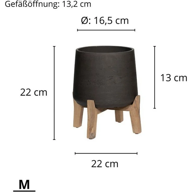 finestgreen Pflanzkübel Patt Feet Low – Bild 2