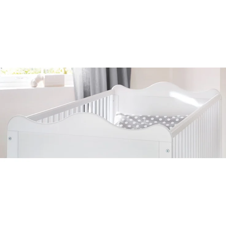 Pinolino 'Florentina' 3-tlg. Babyzimmer-Set weiß extrabreit groß – Bild 11