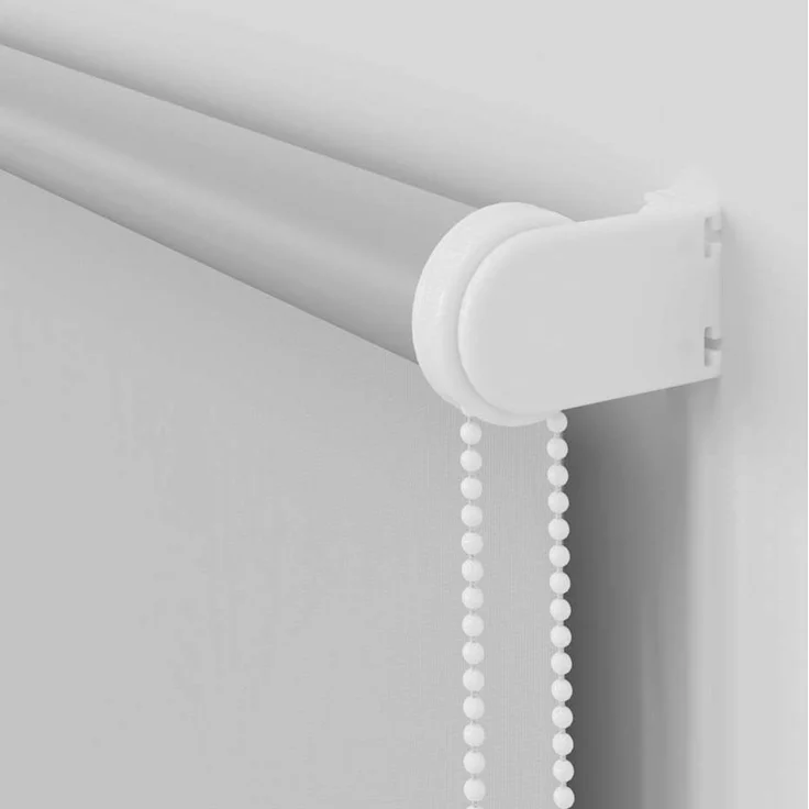 vidaXL Verdunkelungsrollo Hellgrau 160x230cm Stoffbreite 156,6cm 4011478 – Bild 12