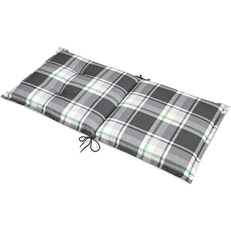 6er Set Beautissu Niedriglehner Auflage Sunny 100 x 50 x 6 cm Mintgrün – Bild 6