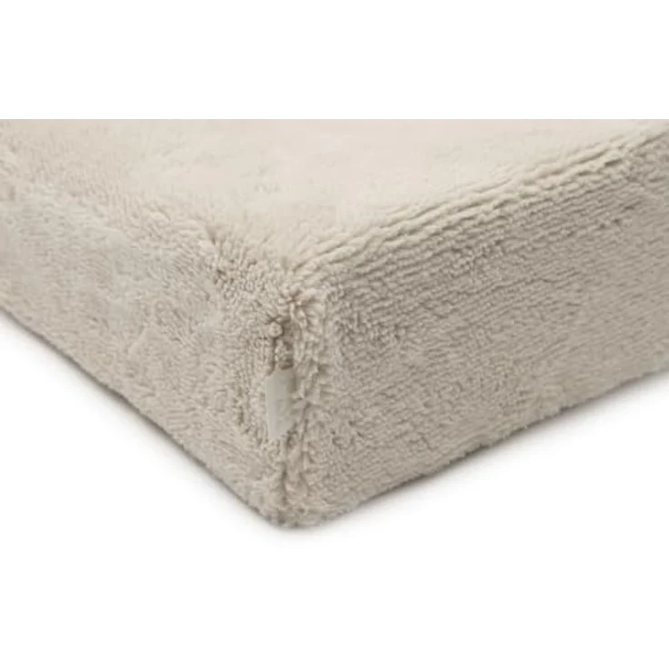 Jollein Wickelauflage Bezug - 50x70 cm - 2er Pack - Wickelunterlage Bezug - Oeko-Tex Zertifiziert - Fluffy Sand – Bild 3