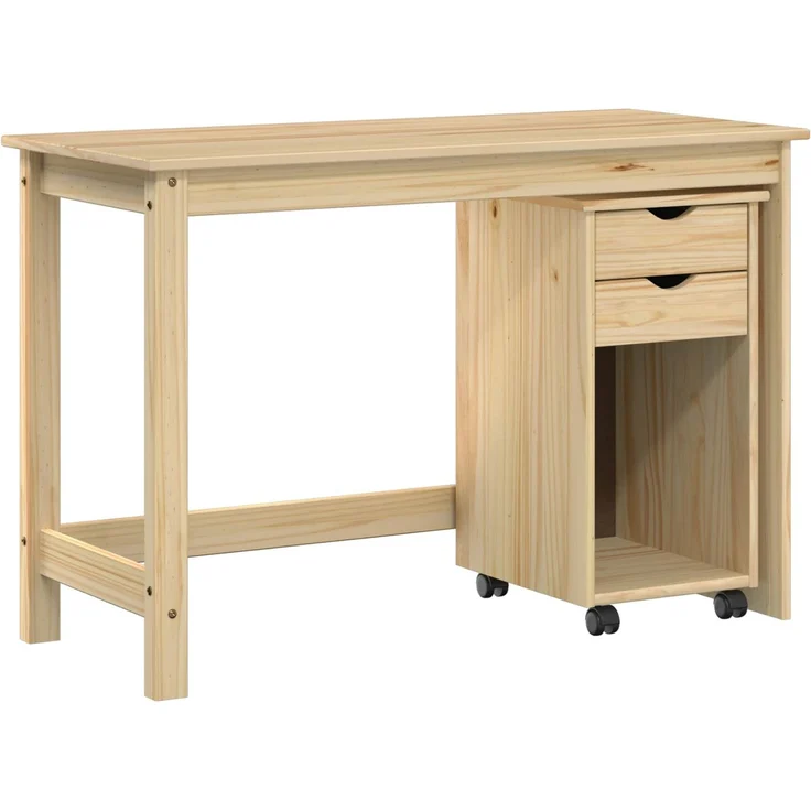 vidaXL Schreibtischschrank-Set MOSS 2 stk. Braun 112 x 50 x 75 cm 3438779 – Bild 2