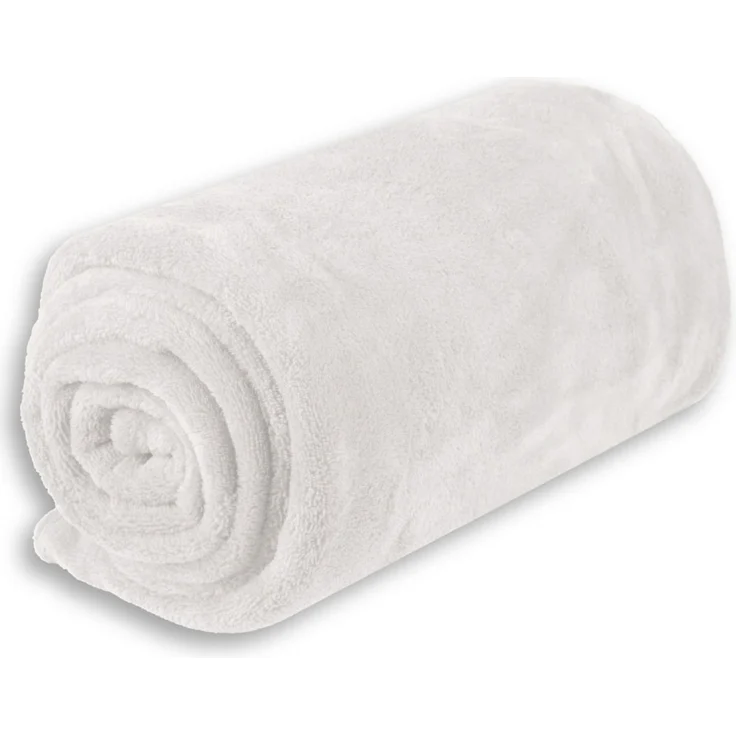 Babydecke Mikrofaser Bestcount 70x100 cm weiß - creme – Bild 1