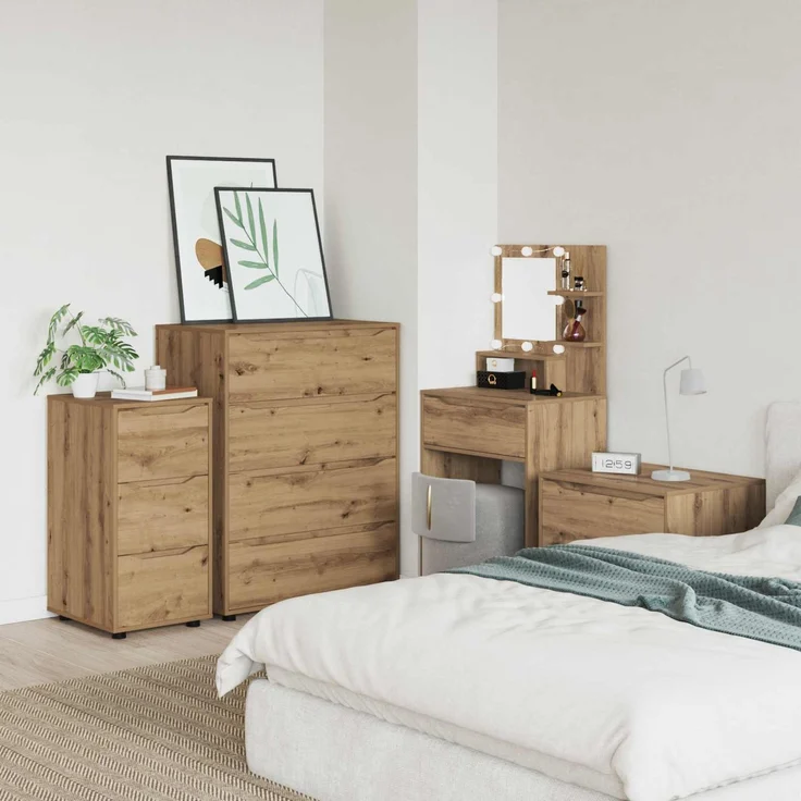 vidaXL Aufbewahrungsschrank 40 x 48 x 81 cm Holzwerkstoff 888876 – Bild 1