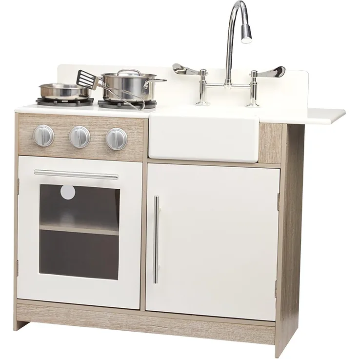 Bayer Chic 2000 Spielküche modern im Holz-Design