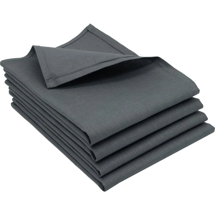 ZOLLNER Geschirrtuch, (Spar-Set, 4-tlg), 50 x 70 cm, 50% Baumwolle, 50% Leinen, vom Hotelwäschespezialisten – Bild 5