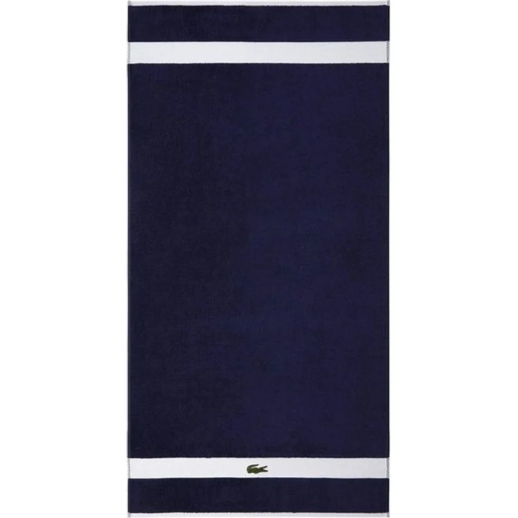 Lacoste Duschtuch L CASUAL, (1-St), mit Aufnähern – Bild 4