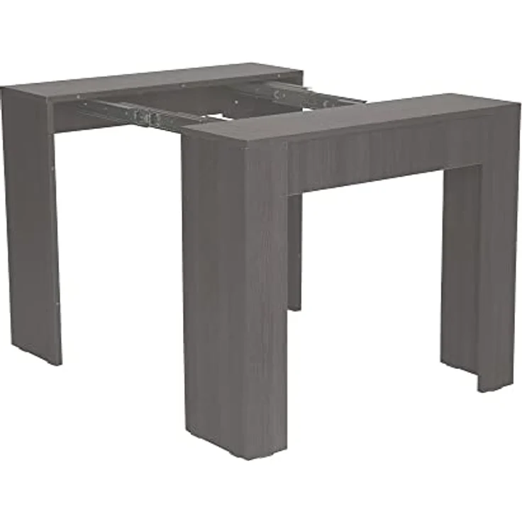RED DECO Ausziehbare Konsole, Holz, grau, one Size – Bild 5