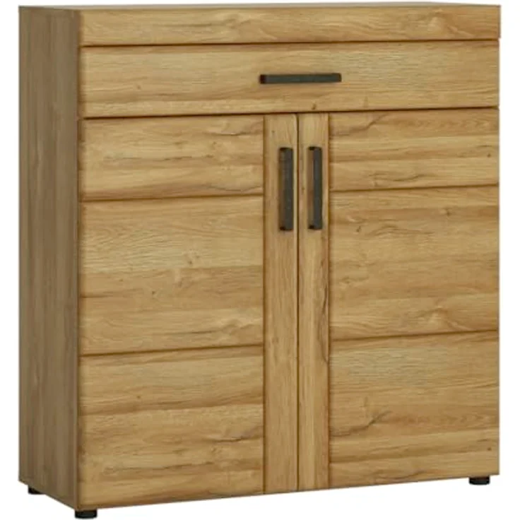 Garderoben-Set >Cortina< (4-teilig) Grandson Eiche - 190x195x38 BxHxT – Bild 2