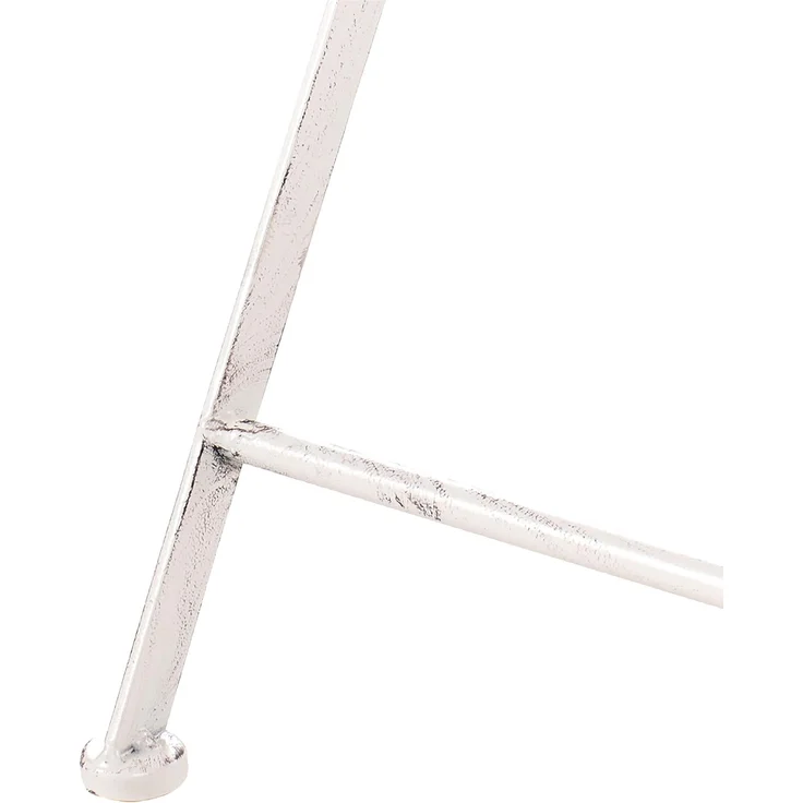 Garten Bartisch klappbar TRIESTE 60 cm 60 cm Metall Hellbeige – Bild 8