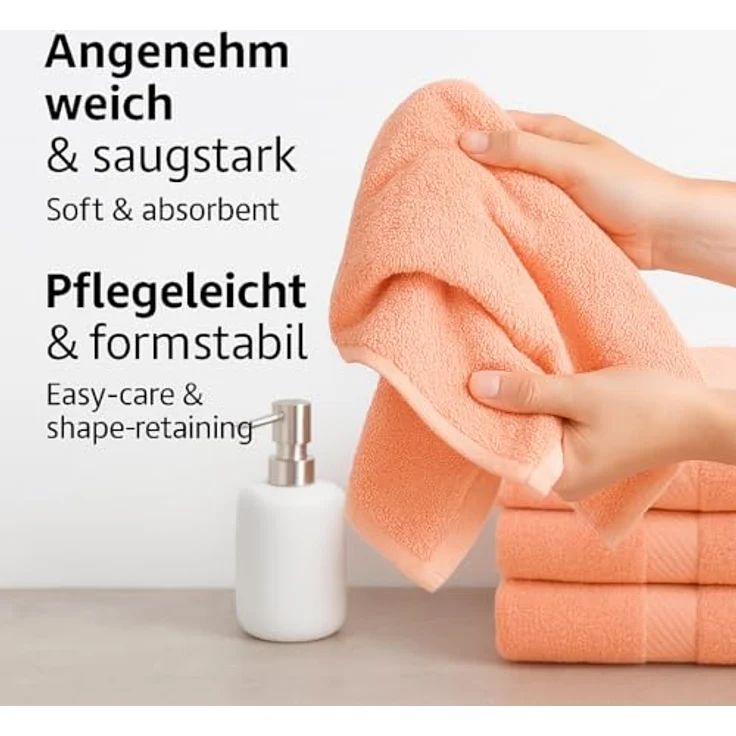 Betz Handtücher 6 Stück PALERMO Handtuch-Set, 100% Baumwolle – Bild 6