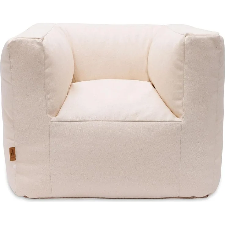 Jollein 028-543-68021 Kindersessel Sitzsack Twill beige – Bild 1