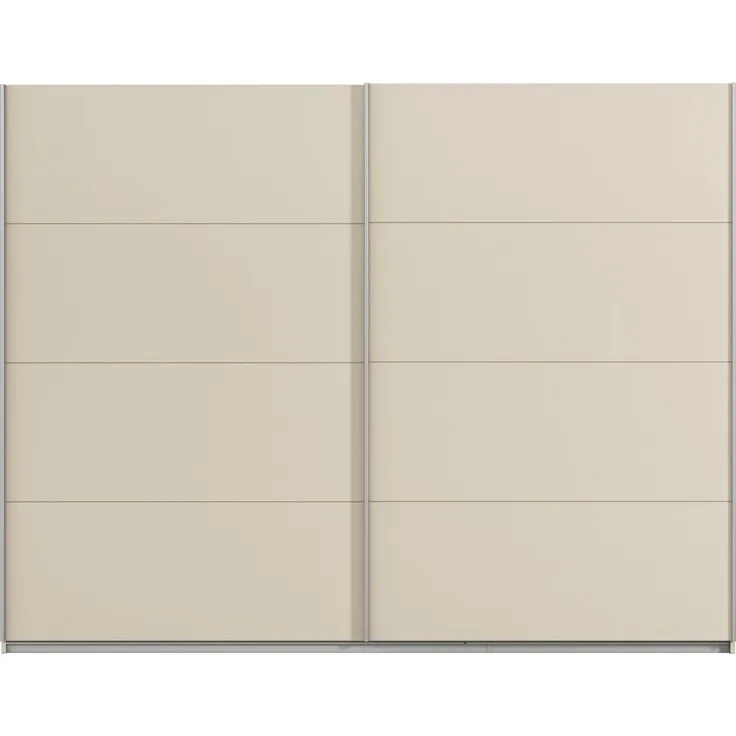 OTTO home Schwebetürenschrank Kleiderschrank Schrank Garderobe Schlafzimmerschrank THANOS (3 verschiedene Ausstattungen BASIC/CLASSIC/PREMIUM (inkl. SOFT-CLOSE) Optional mit Spiegel, Metall-Griffleisten alufarben MADE IN GERMANY
