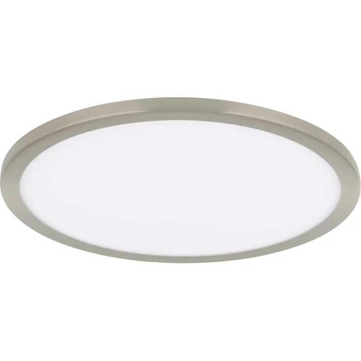 Eglo 98866 Einbauleuchte FUEVA FLEX rund nickel-matt H:2,5 Ø:22,5cm 3000K