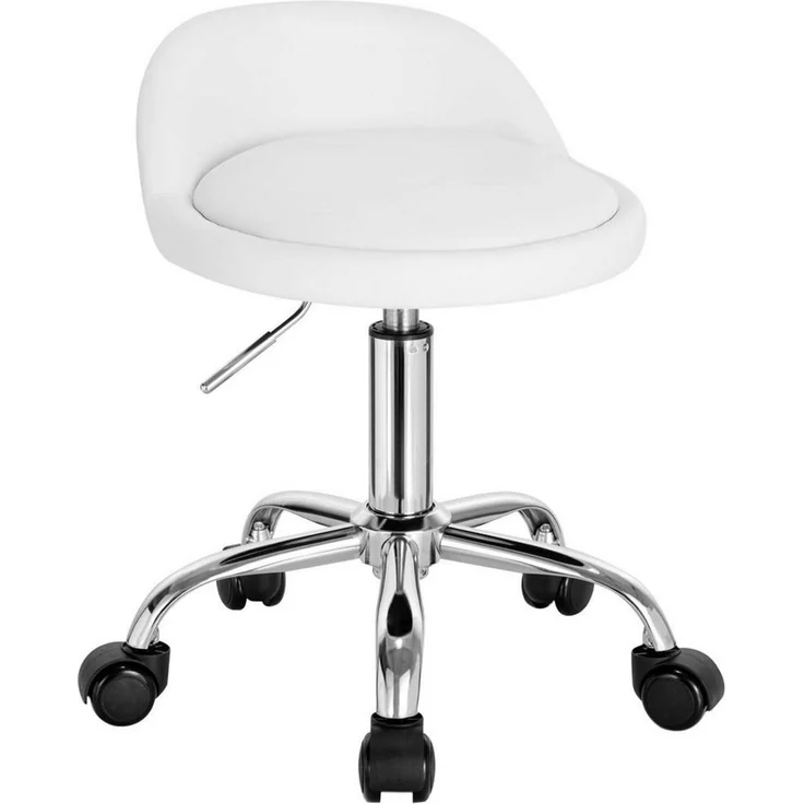 Woltu Bürostuhl, mit Rollen Drehhocker höhenverstellbar Sitzhöhe 43-54,5 cm – Bild 1