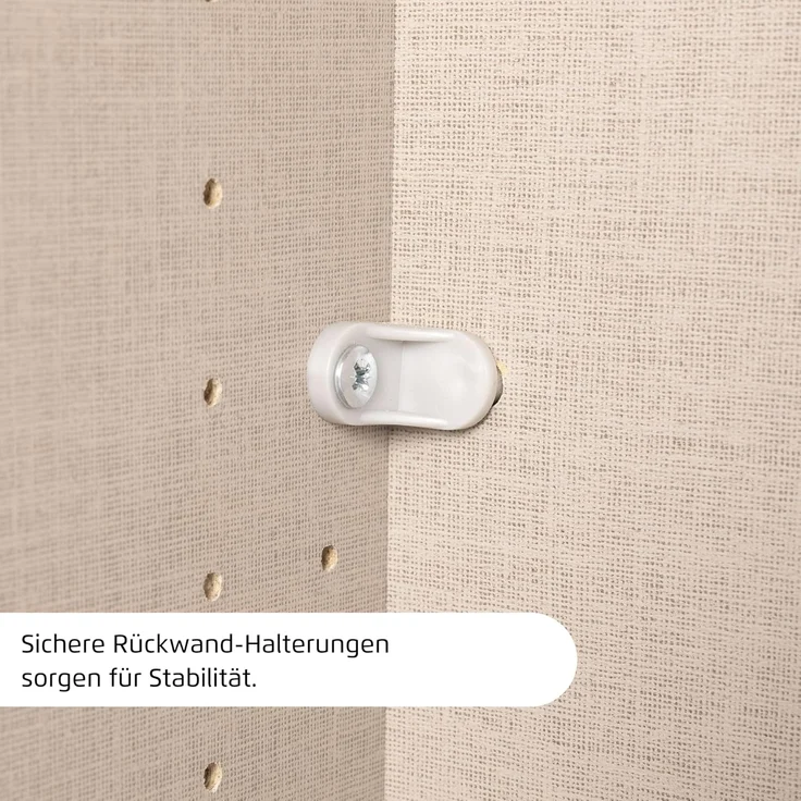 Rauch Möbel Glasgow Drehtürenschrank, Kleiderschrank, Schrank, Garderobe 3-türig, 1 Spiegeltüre, 2 Schubladen, Farbe Weiß/Grau metallic, Griffprofil Grau metallic, 136 x 197 x 54 cm – Bild 16