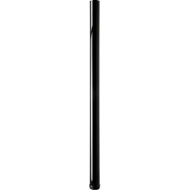 Hettich Möbelfuß 6,0 x 110 - 113 cm Stahl schwarz - 1 Stück