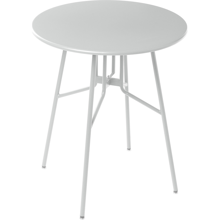 Outdoor Bistrotisch TALTAL 64 cm 64 cm Metall Grau