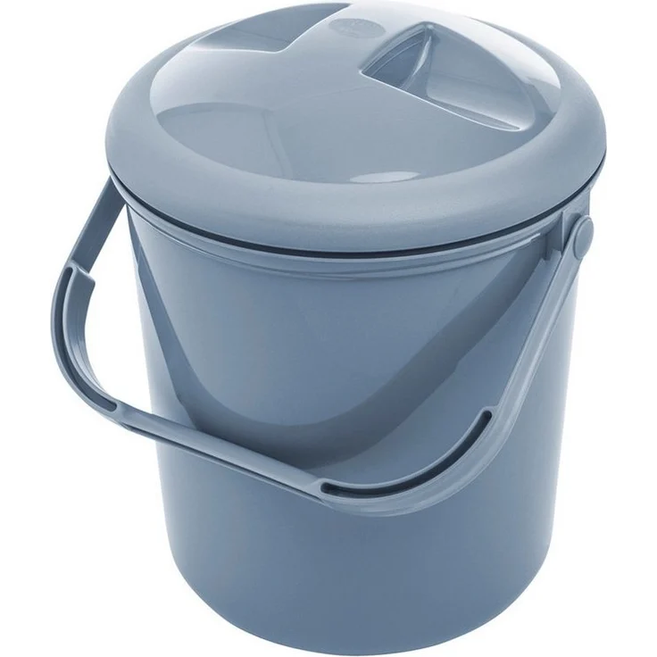 Rotho Babydesign Windeleimer Geruchsdichter Windelbehälter mit Deckel – 12 L, hygienisch – Bild 1