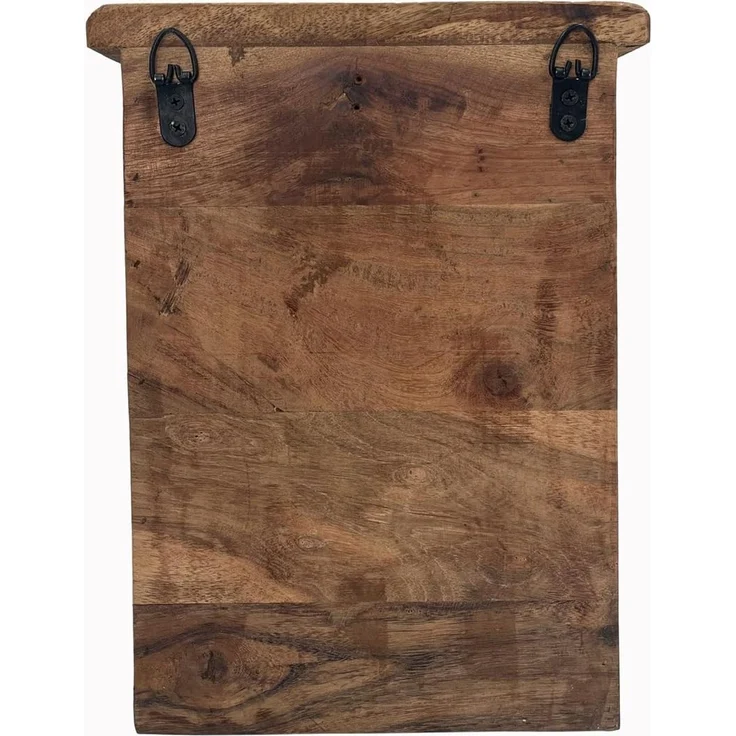 Sumatra Schlüsselkasten aus Altholz Rustikal mit Glastür 26x35x10 cm Praktisch stylisch und perfekt für deinen Flur oder Büro – Bild 4