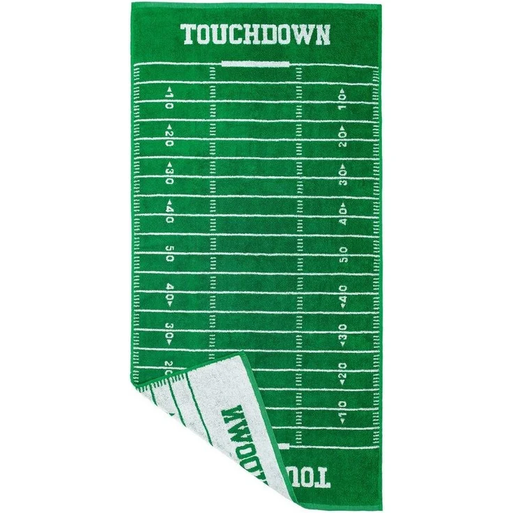 40YARDS Badetuch American Football Spielfeld Handtuch, Badetuch, Strandtuch, (1-St), 100% Baumwolle, Größe: 140 x 70 cm – Bild 3