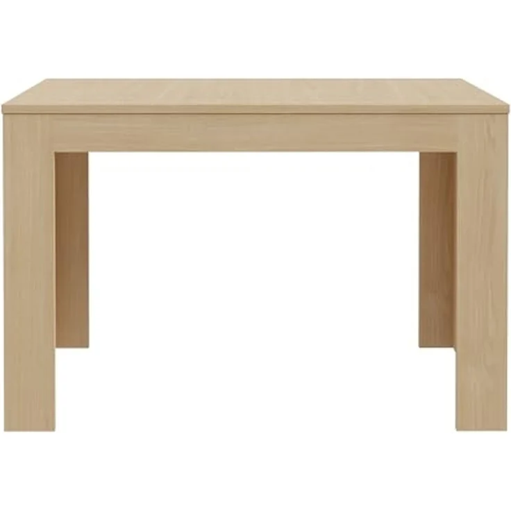 Forte CALASETTA Esstisch 120, moderner Esstisch, ausziehbar auf 175 cm, Holzwerkstoff, Elegancia Eiche Holzdekor, 120 (175 cm) breit x 78,2 cm hoch x 85,2 cm tief – Bild 3