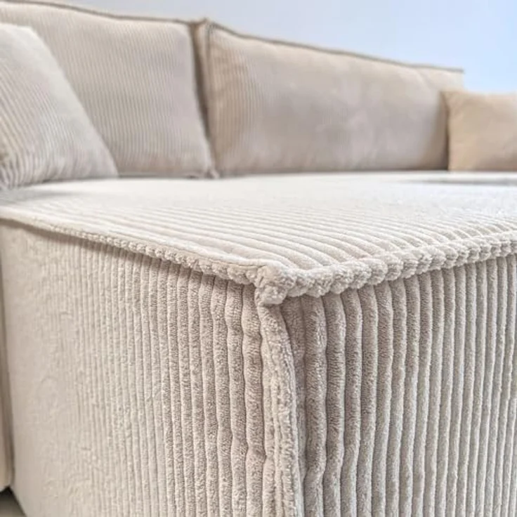 Lookway Ecksofa Gepolstertes CARLOS L-Form, Schlaffunktion – Bild 6