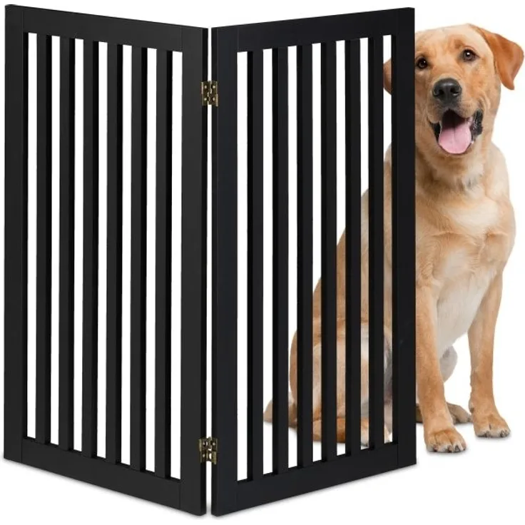 Freistehendes Hundeabsperrgitter
