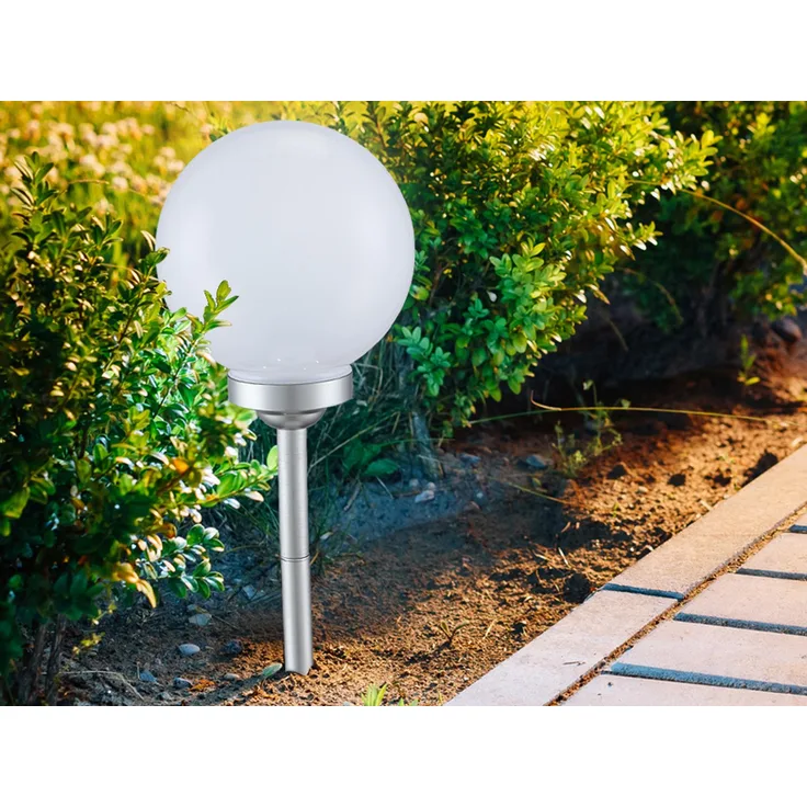 Solarleuchte Garten Kugel 25 cm Solarlampe Außen Außenleuchte Solar 3377