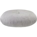 XDREAM Pouf rundes Bodensitzkissen, Meditationskissen, Sitzhocker, Fußhocker (1-St), vielseitig verwenbar, modernes Korddesign