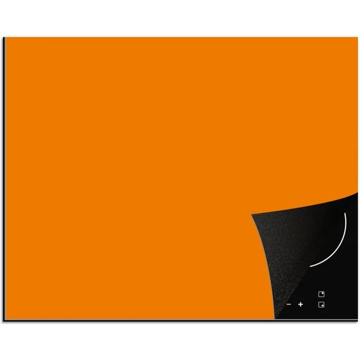 MuchoWow Herd-Abdeckplatte Orange - Jahreszeiten - Herbst - Farbe, Vinyl, (1 tlg), Cerankochfeld Abdeckung, Herd Abdeckplatten Vinyl, 58.3x51.3 cm – Bild 1