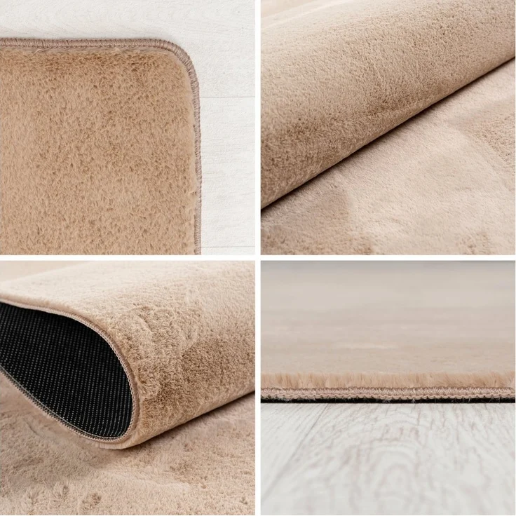 Carpettex Veloursteppich Unicolor - Einfarbig, Läufer, Höhe: 11 mm, Perfekt geeignet für Wohnzimmer, Schlafzimmer,Küche,Kinderzimmer – Bild 2