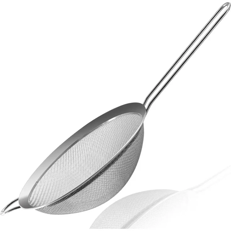 Siebe feinmaschig Edelstahl Netz Mehl Nudeln Reis Tee 18 Cm