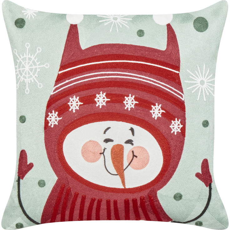 Dekokissen 2er Set CUPCAKE 45 x 45 cm Baumwolle Rot – Bild 4