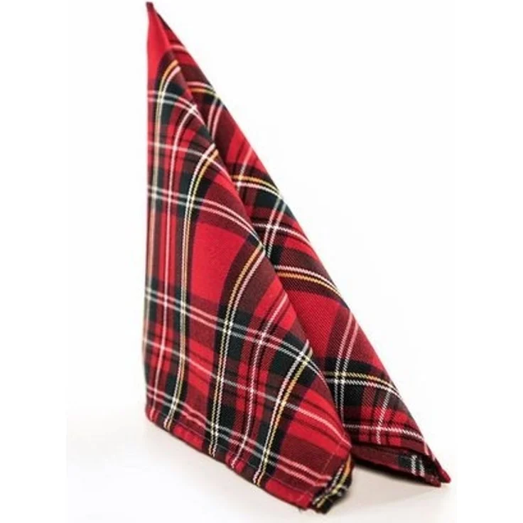 texpot Tischdecke Schottenkaro Tischläufer Tartan Weihnachten Karo (1-tlg) – Bild 2