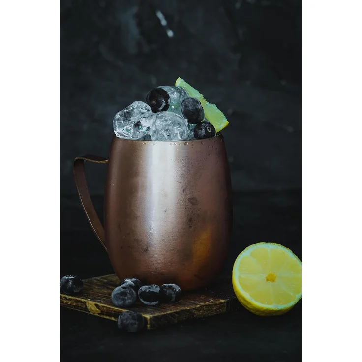 KitchenCraft Moscow Mule-Becher doppelwandig Kupfer – Bild 4