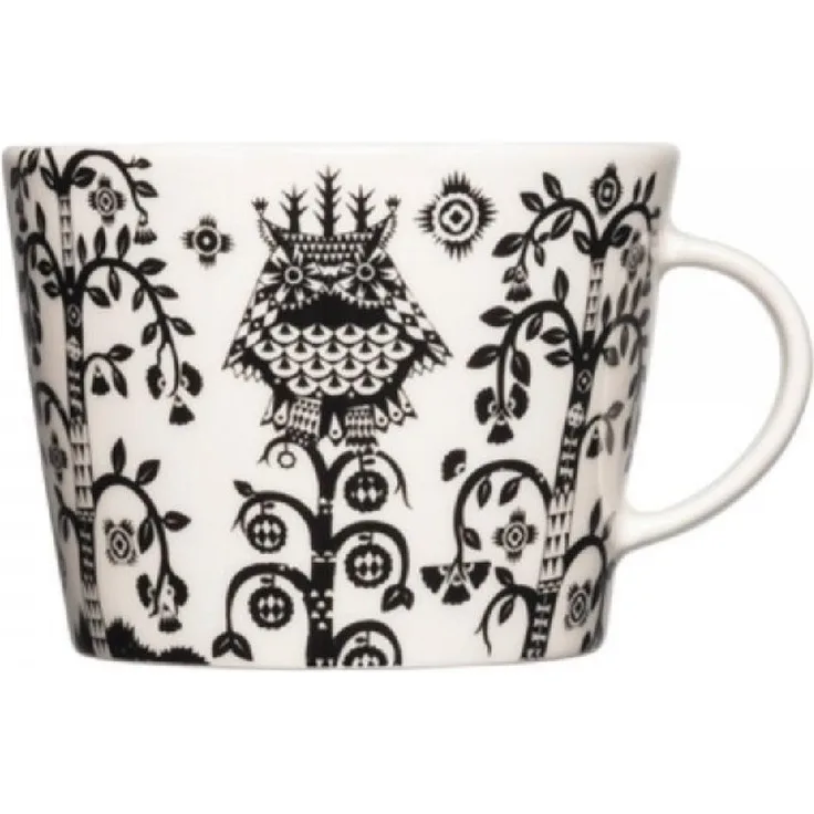 IITTALA Tasse Kaffeetasse Taika Schwarz