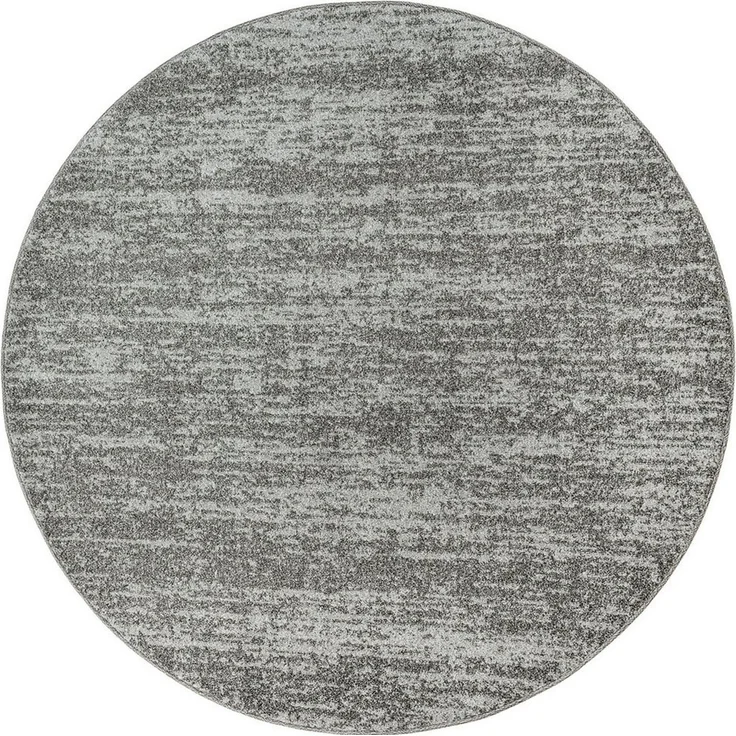 Sanat Teppich Oslo, auch als Läufer und in Rund, rund, Höhe: 10 mm, meliert, robuster Kurzflor, Wohnzimmer, Schlafzimmer, Kinderzimmer – Bild 2