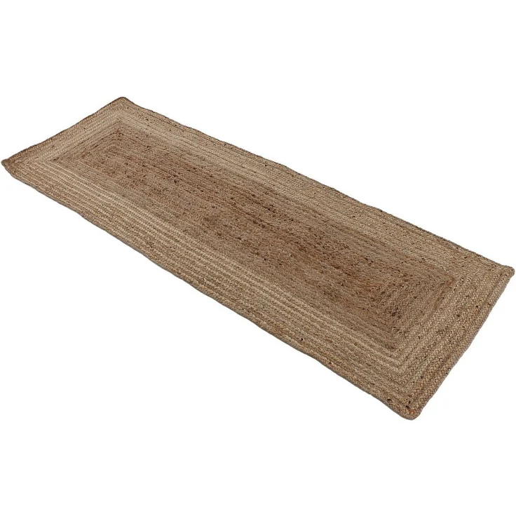 carpetfine Teppich Nele Juteteppich Naturfaser, rechteckig, Höhe: 6 mm, geflochtener Wendeteppich aus 100% Jute, quadratisch und als Läufer – Bild 3