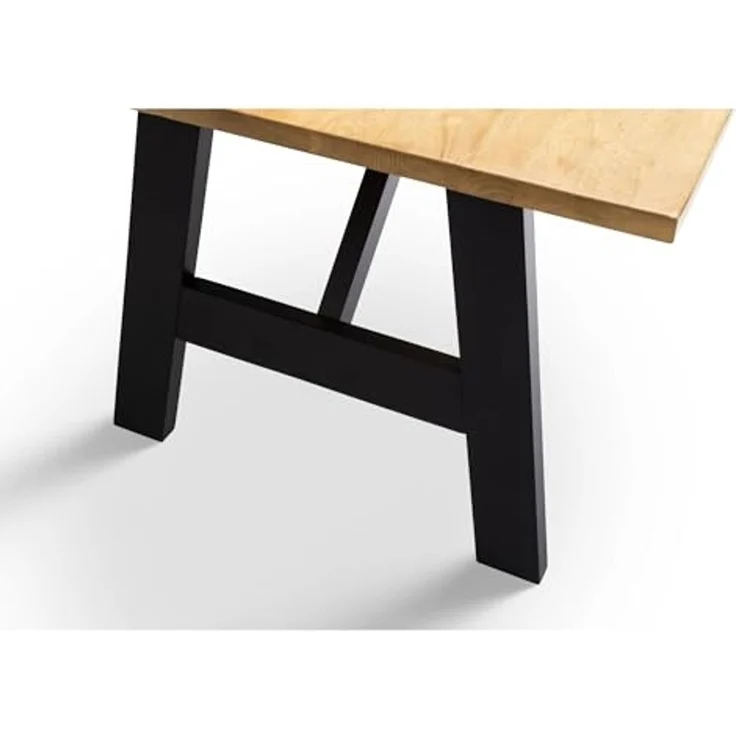 Julian Bowen Hockley Esstisch, Schwarz/Eiche – Bild 4