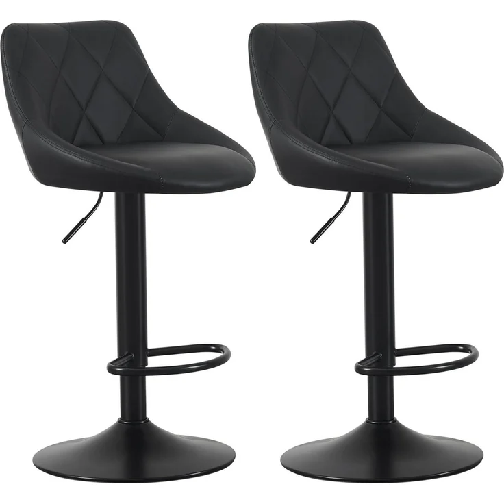 MCC direct Barhocker Barhocker im 2er Set, Kunstleder, Metall, Modell STANLEY – Bild 4