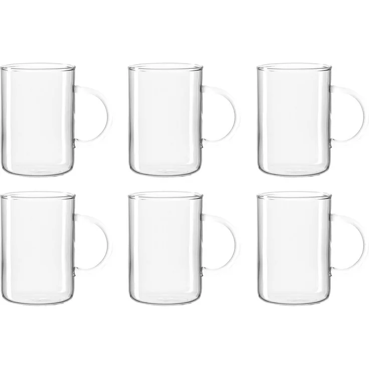LEONARDO Teeglas NOVO, Borosilikatglas, 6-teilig