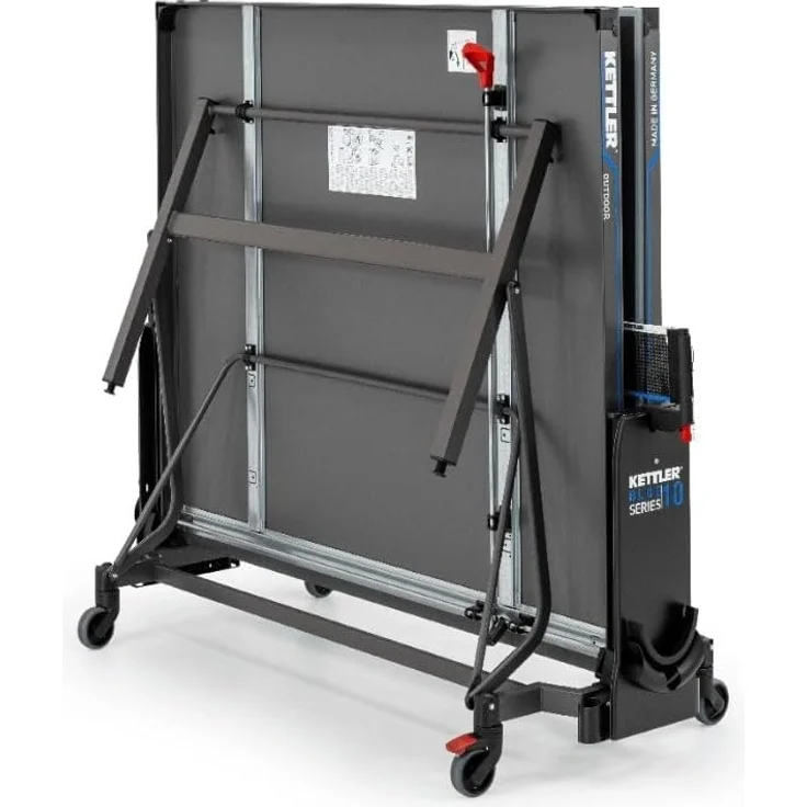 KETTLER 'K10 Outdoor' Tischtennisplatte ohne Zubehör, blau, 152,5 x 274 x 76 cm – Bild 6